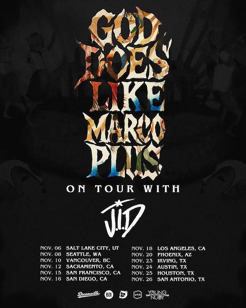 GOD DOES LIKE MARCO PLUS Tour Poster